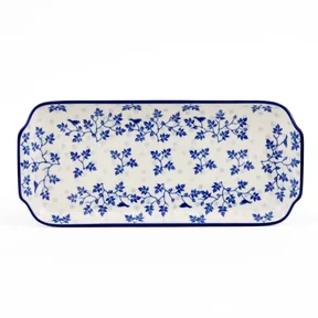 Tacka z uszkami 410 32/14,5 cm <br> 3206X Błękitny Ogród